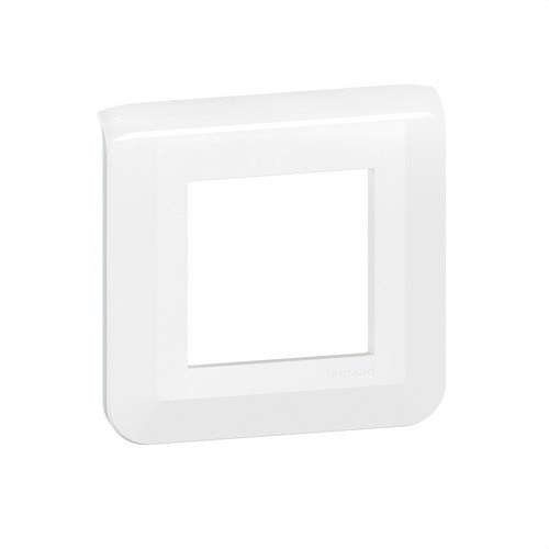 Enkel ram Legrand Mosaic 2 moduler vit med referens 277802L från LEGRAND