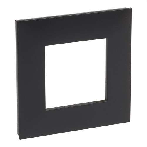 1-element ram dekorativ dark/krom Valena Next med referens 741061 från LEGRAND