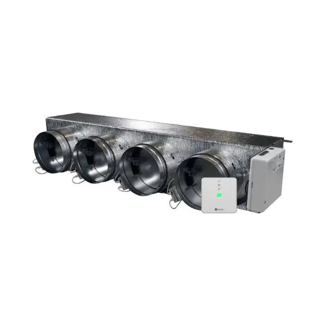 Plenum motordrivet Airzone Easyzone 25 Wi-Fi Medium AZC25DAIBS07M4 för Daikin – 4 utgångar Ø200 mm (medelkapacitet) med referens AZC25DAIBS07M4 från AIRZONE