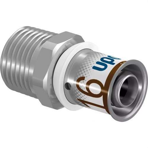 Uponor S-Press PLUS hane-koppling 16-R1/2"MT med referens 1070502 från UPONOR
