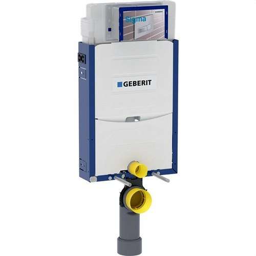 Duofix-ram med cistern för vägghängd toalett 108cm med referens 110.374.00.5 från GEBERIT