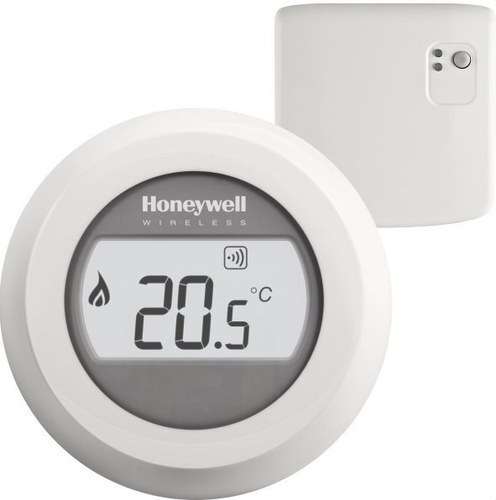 Kit bestående av digital termostat Honeywell T87 + mottagare BDR91 med referens Y87RF2058 från RESIDEO