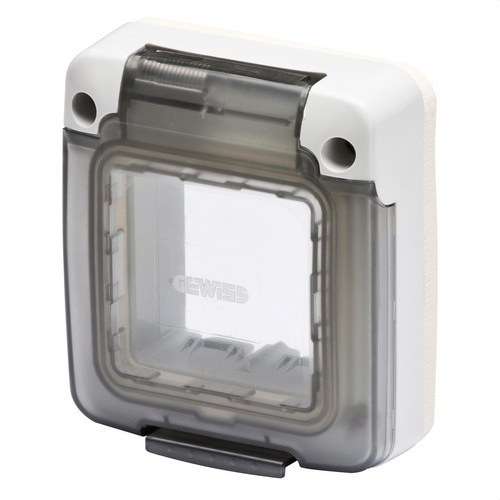 COMBI-LOCK IN rökfärgad dörr 2 moduler med referens GW27403 från GEWISS