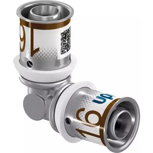 Uponor S-Press PLUS vinkel 16x16mm med referens 1070523 från UPONOR