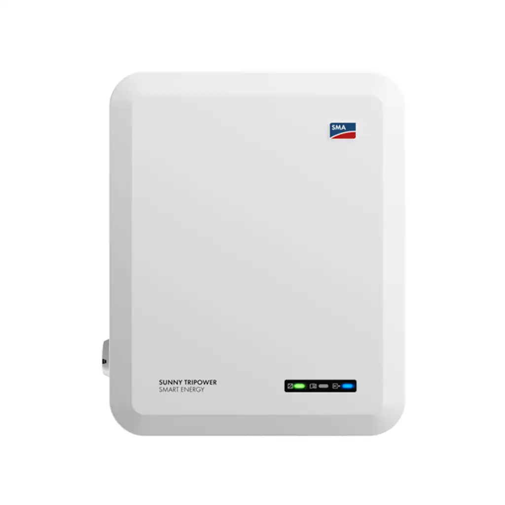 Trefasig hybrid solomvandlare SMA Sunny Tripower 8.0 Smart Energy 8 kW med referens 124612-00.01 från SMA SOLAR