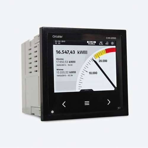 Trefasnätanalysator färgpanel CVM-B100-ITF-485-ICT2 med referens M56011. från CIRCUTOR