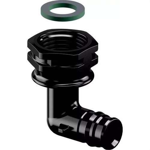 Uponor Q&E vinkel med lös mutter PPSU 16-G1/2"SN med referens 1038037 från UPONOR