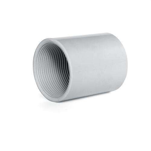 Grå PVC-skruvkoppling 40mm med referens MGR40 från AISCAN