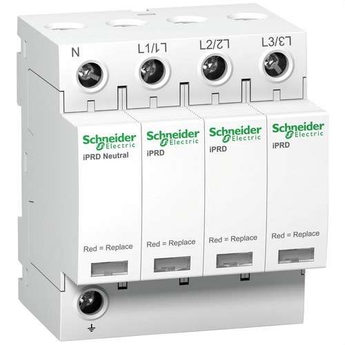 Överspänningsskydd Typ 2 iPRD40 40KA 350V 3P+N med referens A9L40600 från SCHNEIDER ELECTRIC