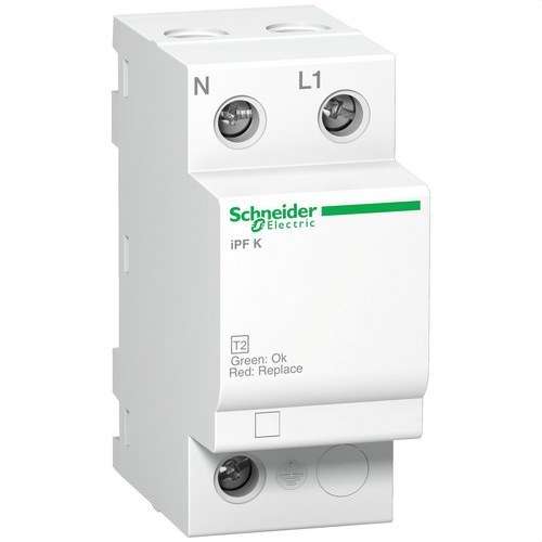 Överspänningsskydd typ 2 Acti9 iPFK40 40KA 340V 1P+N med referens A9L15687 från SCHNEIDER ELECTRIC