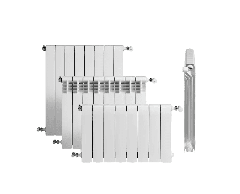 Reversibel vattenradiator Baxi Dubal 80 11 element med referens 194A36101 från BAXI 