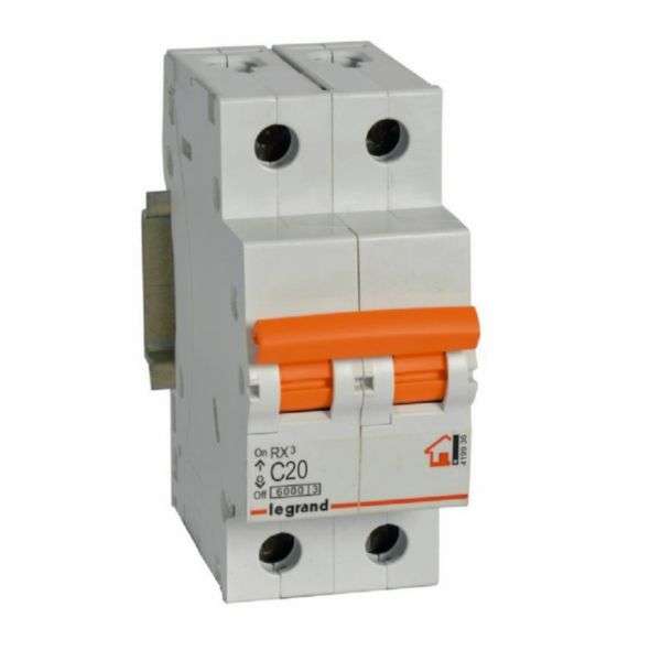 Magnetbrytare RX³ - 2P - 230/400V~ - 20A - kurva C med referens 419936 från LEGRAND