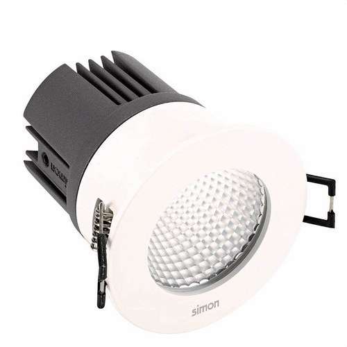 LED-downlight 703.25 3000K WIDE FLOOD IP65 vit med referens 70325030-483 från SIMON