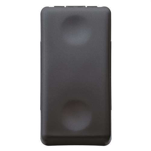 Enpolig brytare neutral 1 modul System Black med referens GW21571 från GEWISS