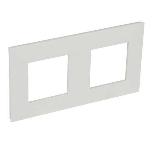 Dekorationsram för 2 element vit Valena Next med referens 741002 från LEGRAND