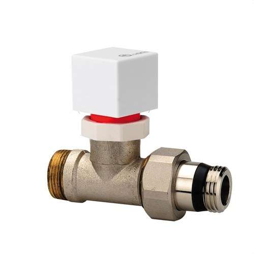 Termostatventil dubbelt rör rak 3/8" hanmodell med referens 67290 från ORKLI