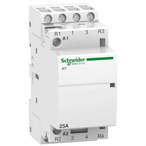 Kontaktor ICT 25A 2 NO+2 NC 230/240V AC med referens A9C20838 från SCHNEIDER ELECTRIC