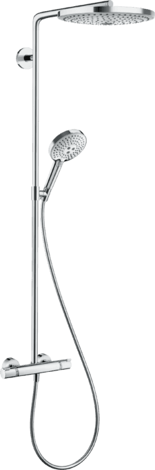 Termostatisk duschset Raindance Select S Showerpipe 300 med referens 27133000 från HANSGROHE