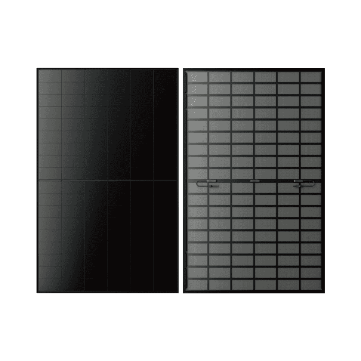 Pack 36 Solpaneler All Black Double Glass 490 W Longi Ecolife Hi-MO S10 LR7-54HJBB med referens LR7-54HJBB-490WP från LONGI