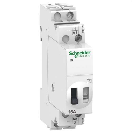 Telerruptor ITL 1P 16A 24V AC 12V DC med referens A9C30111 från SCHNEIDER ELECTRIC