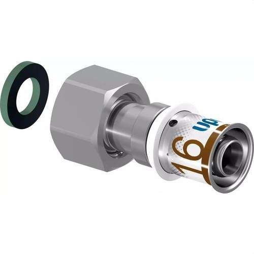Uponor S-Press PLUS koppling rörlig mutter 16-G1/2"SN med referens 1070602 från UPONOR