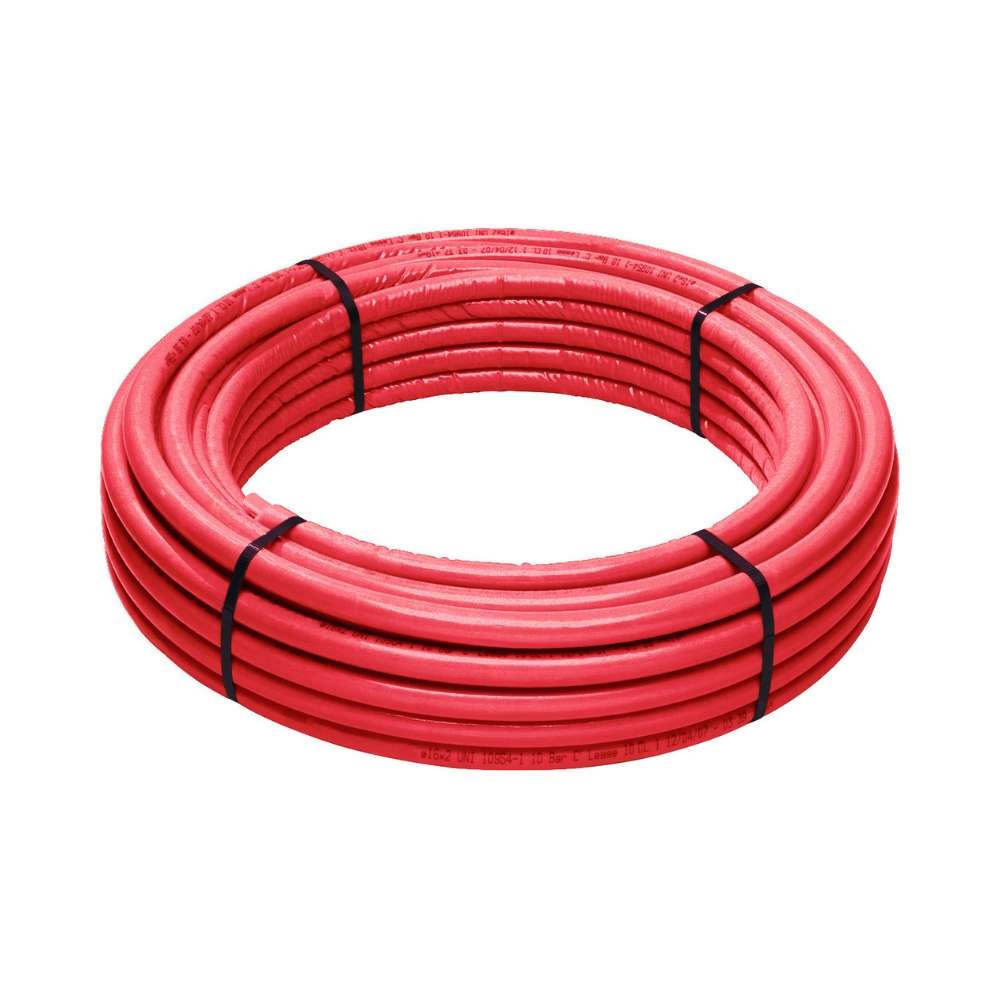 Förisolerad multilager rör 32x3,00 10 mm röd - Rulle 25 meter med referens 110.32125 från MULTICAPAS