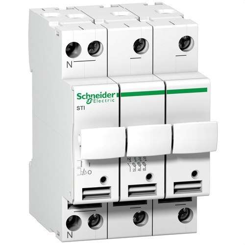 Säkringshållare brytare STI 3P+N 400V med referens A9N15657 från SCHNEIDER ELECTRIC