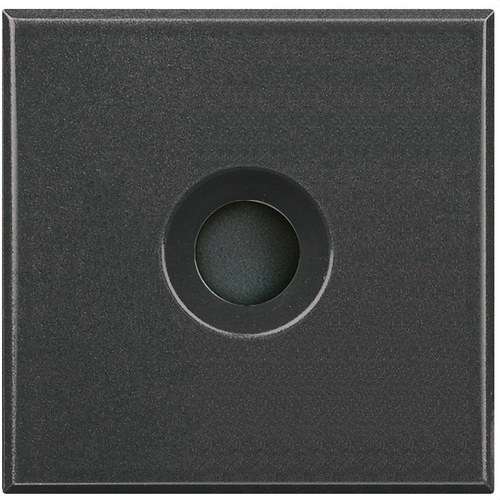 Kabelutgång diameter 9mm 2-moduler antracit Axolute med referens HS4954 från BTICINO