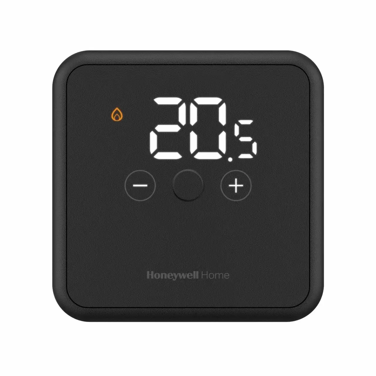 Svart rumstermostat Honeywell Home DT4 med kabel - på/av med referens DT40BT22 från RESIDEO