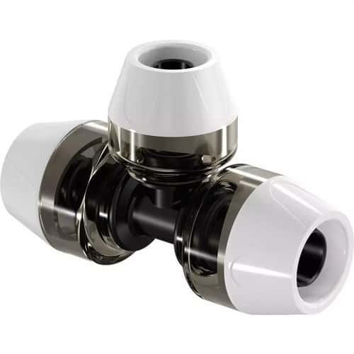 Uponor RTM t-koppling reducerad PPSU 25x20x20 med referens 1048557 från UPONOR