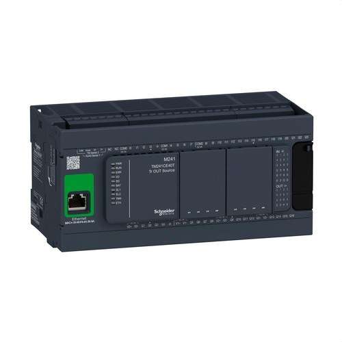 M241 Styrenhet 40 ES Transistor PNP Ethernet med referens TM241CE40T från SCHNEIDER ELECTRIC