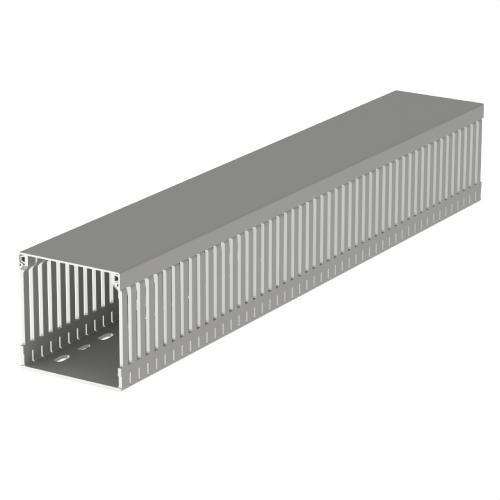 Grå kabelränna U23X 80x80mm med referens 80.80.77 från UNEX