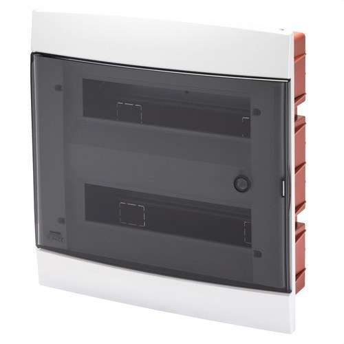 Dekorativ infälld elcentral 24 moduler med referens GW40233TB från GEWISS
