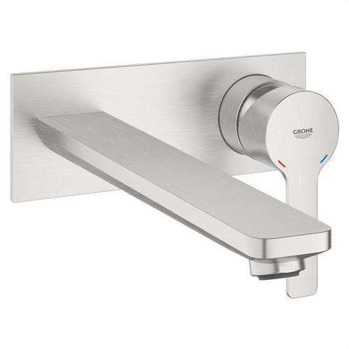 Väggmonterad tvättställsblandare en-grepps 1/2" storlek L Lineare krom med referens 23444DC1 från GROHE
