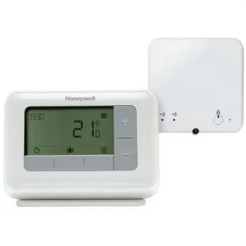 Trådlös programmerbar termostat Honeywell T4R med bordsstativ med referens Y4H910RF4005 från RESIDEO