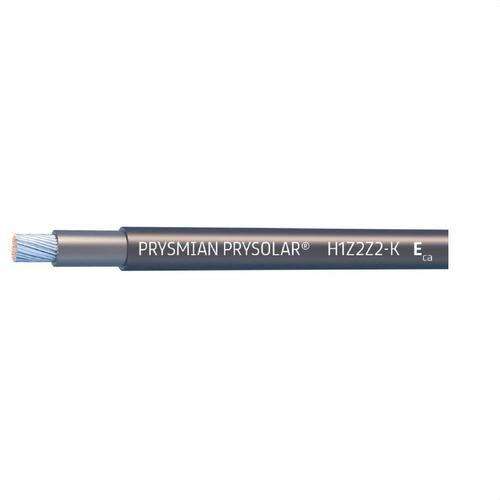 Prysolar e-Sens H1Z2Z2-K 1.5kV 1x4 svart kabel - 100 meters rulle med referens 20412935 från PRYSMIAN
