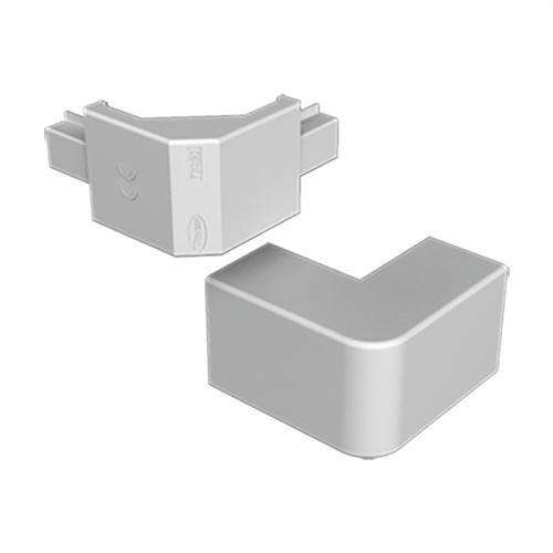 Grått ytterhörn 40x40mm U24X med referens 73270-04 från UNEX
