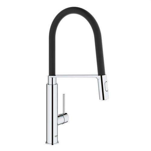 Concetto köksblandare krom och svart med referens 31491000 från GROHE