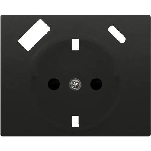 Schuko vägguttag med dubbel USB antracit cosso Mega med referens 22724-USBC-AC från BJC