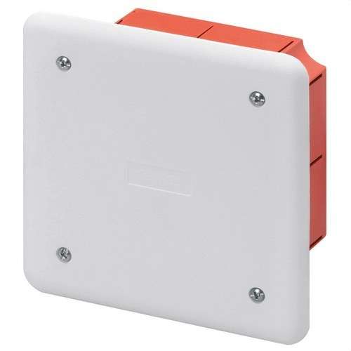 Inbyggd kopplings- och anslutningsdosa 92x92x45mm med referens GW48001 från GEWISS