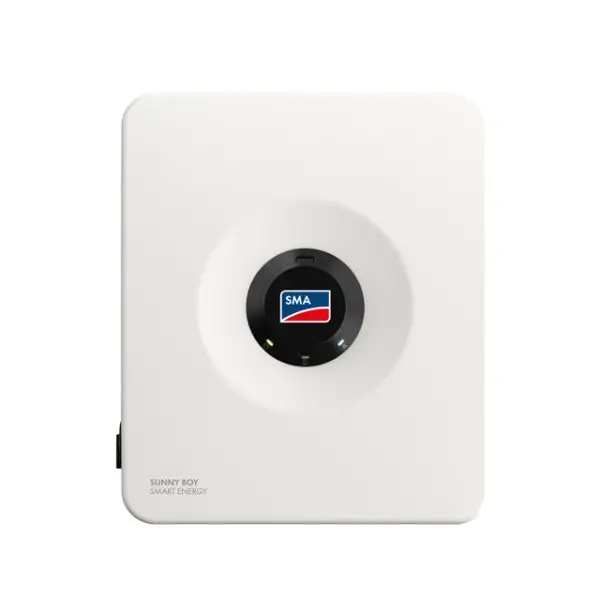 Enfasad hybrid solcellsinverter 4 kW SMA Sunny Boy Smart Energy med referens SBSE4.0-50 från SMA SOLAR