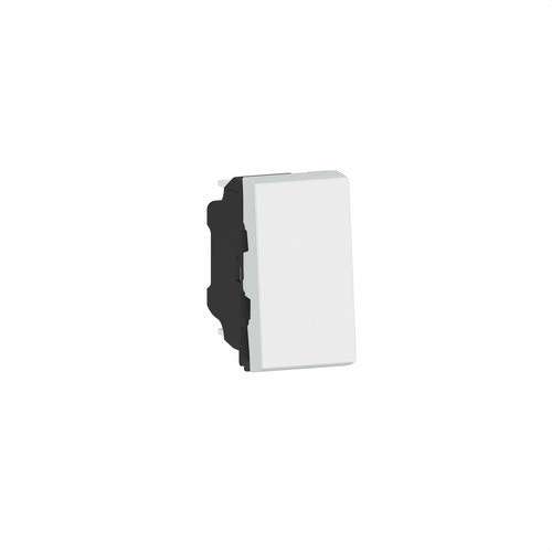 Legrand Mosaic EasyLed strömbrytare 1 modul 1 väg 10AX 250V vit med referens 077000L från LEGRAND