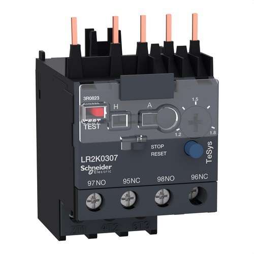 Termiskt relä 1,2-1,8A med referens LR2K0307 från SCHNEIDER ELECTRIC