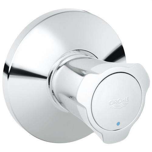 Grohe Costa L utsida för avstängningsventil med blå indikator, krom med referens 19808001 från GROHE