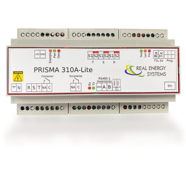 Effektregulator för egenförbrukning för små installationer PRISMA-310ALITE med referens PRISMA-310ALITE från REAL ENERGY SYSTEMS