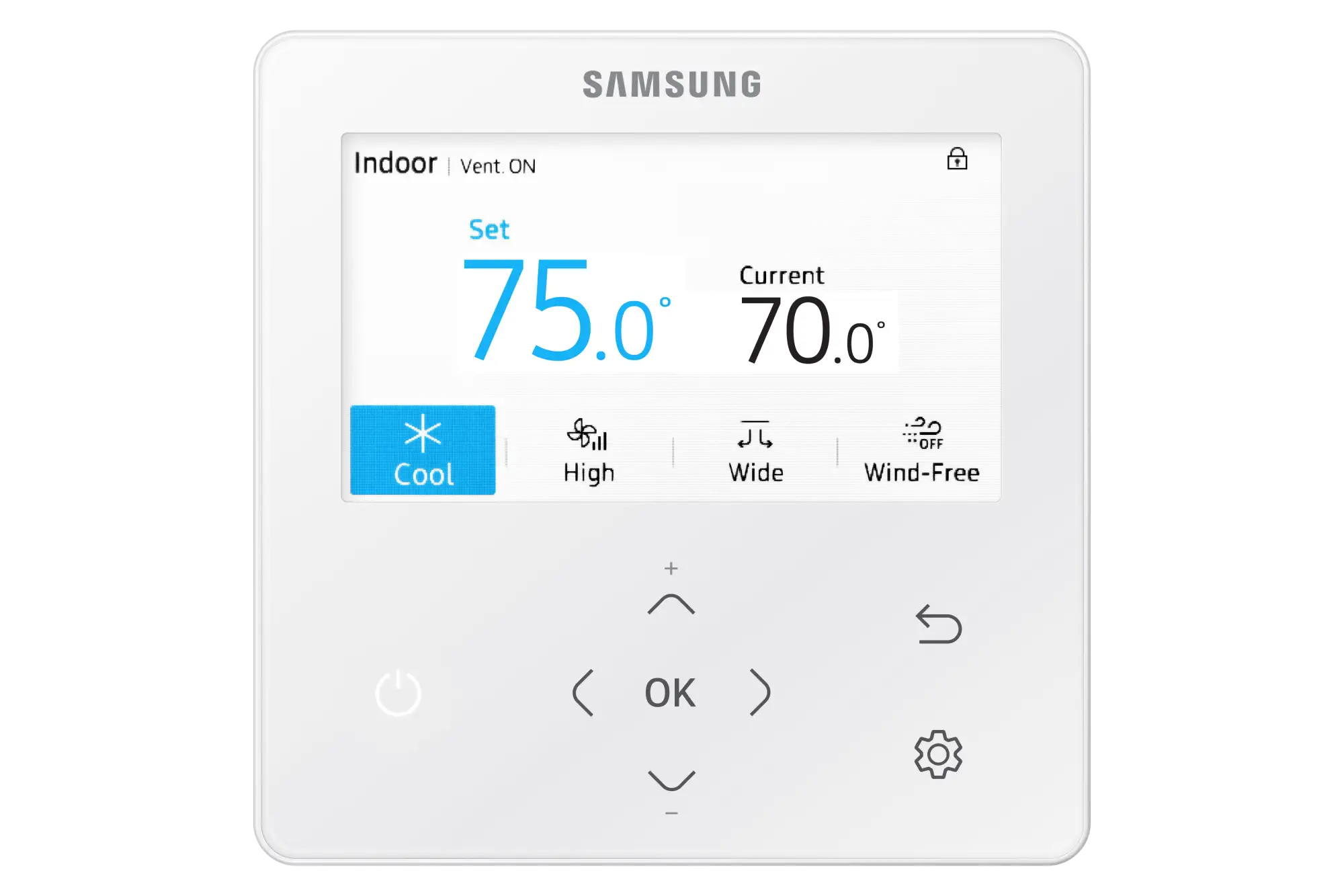 Premium trådbunden fjärrkontroll Samsung MWR-WG01JN med referens MWR-WG01JN från SAMSUNG