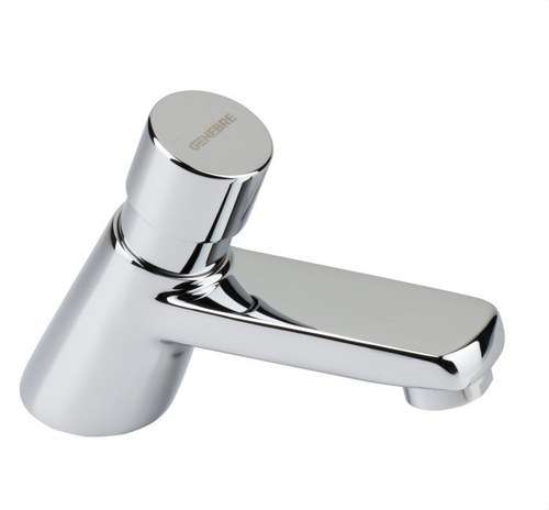 Tidsinställd tvättställsblandare med tryckknapp 1/2" krom med referens 1036 04 från GENEBRE