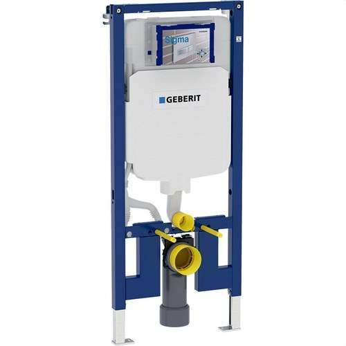 Duofix-ram med cistern för vägghängd toalett 114cm med referens 111.791.00.2 från GEBERIT