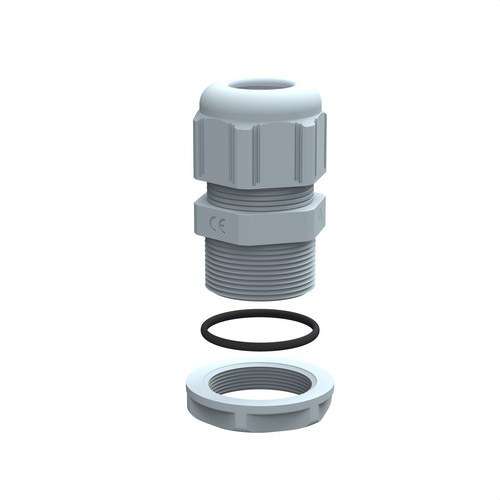 Plastkabelgenomföringar IP68 PG 16 RAL 7001 med referens 098024 från LEGRAND