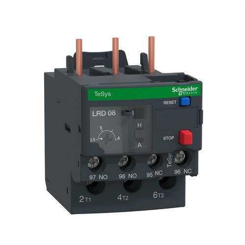 Termiskt relä 2,5-4A med referens LRD08 från SCHNEIDER ELECTRIC